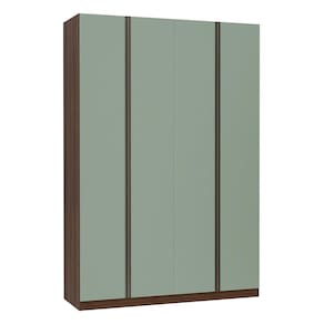 Guarda Roupa 4 Portas 3 Gavetas 159 cm Prime Luciane Móveis