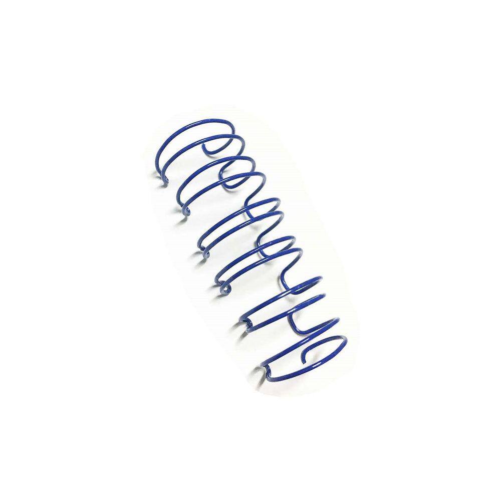 Wire-o Garra Duplo Anel 1" para 200 fls Carta 2x1 Azul 50 und
