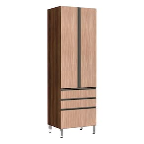 Paneleiro Torre 70cm 2 Portas 2 Gavetas 1 Gavetão Jade Luciane Móveis