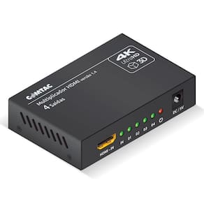 Multiplicador De Vídeo Hdmi 4K - Com 4 Saídas - Comtac 9378