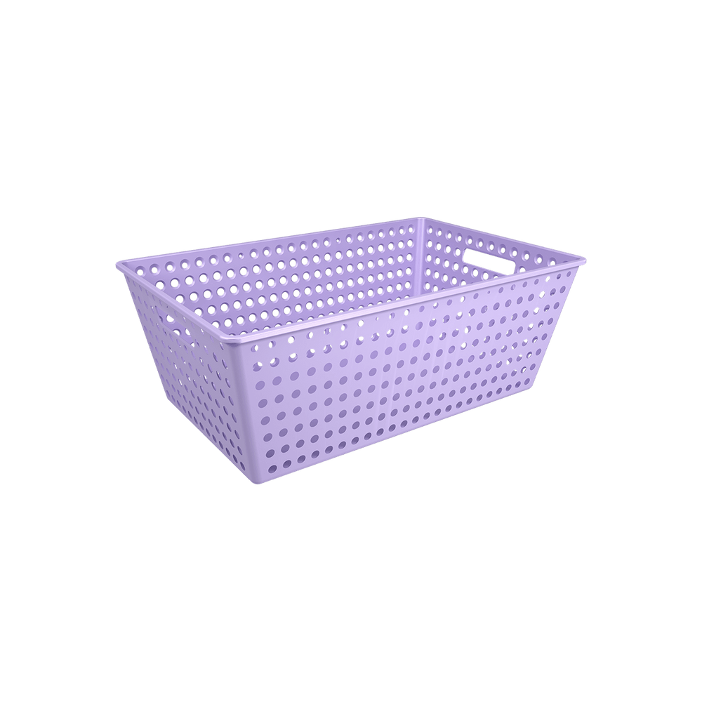 Cestão Organizador Coza One 59,5 x 38,8 x 22,3 cm Lilás Lavanda