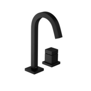 Torneira Lavatório Bica Alta Cubo 1191 Black Matte - Deca