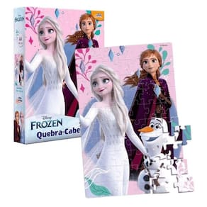 Quebra Cabeça Infantil Frozen Disney 60 Peças Hasbro