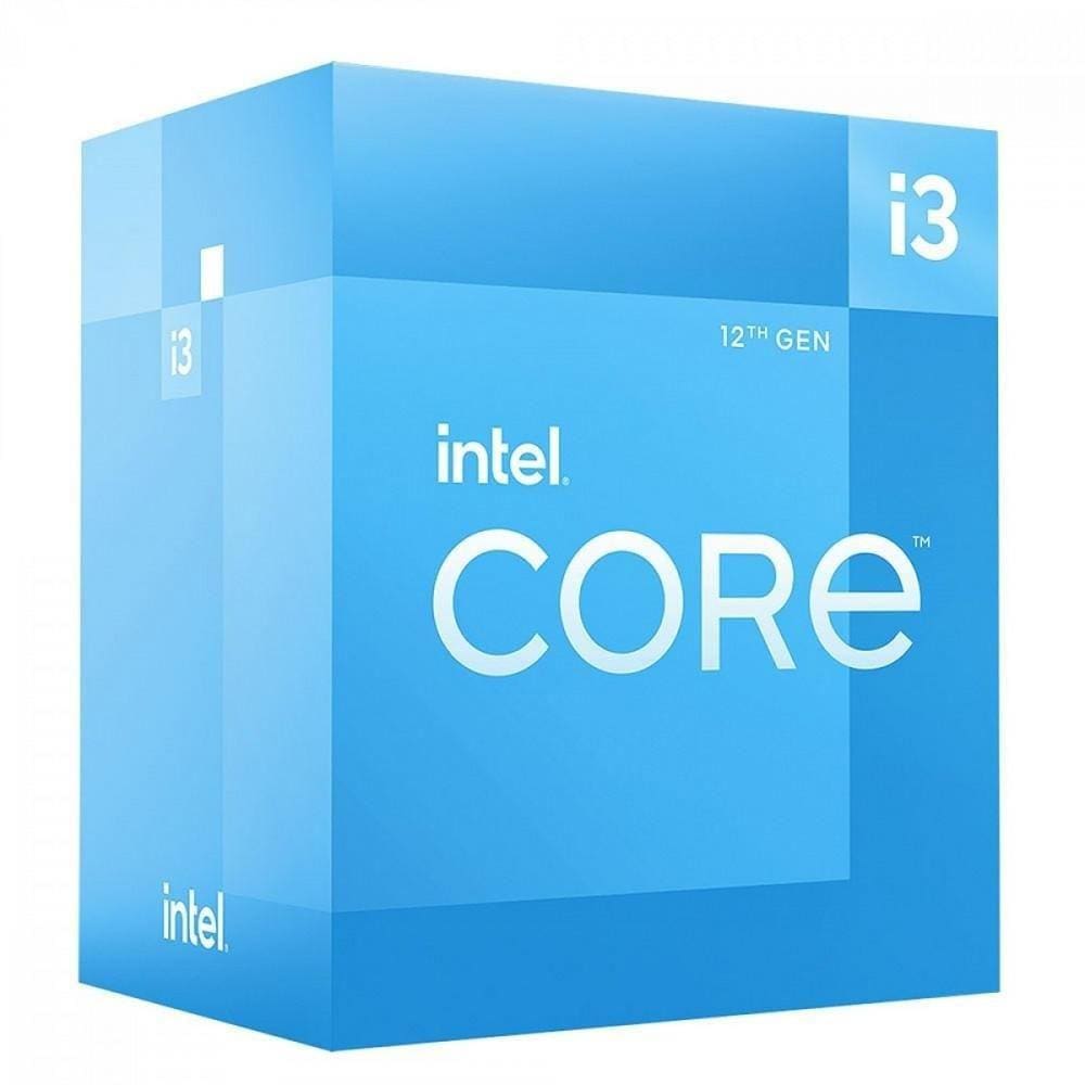 Processador Intel Core i3-12100 LGA1700 3.3 GHz, 4 Cores e 8 Threads, BX8071512100 INTEL