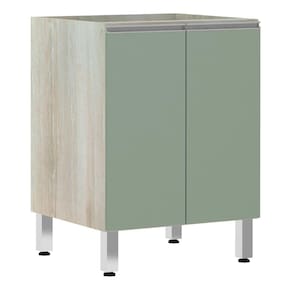 Balcão de Cozinha sem Tampo 60cm 2 Portas Lis Luciane Móveis