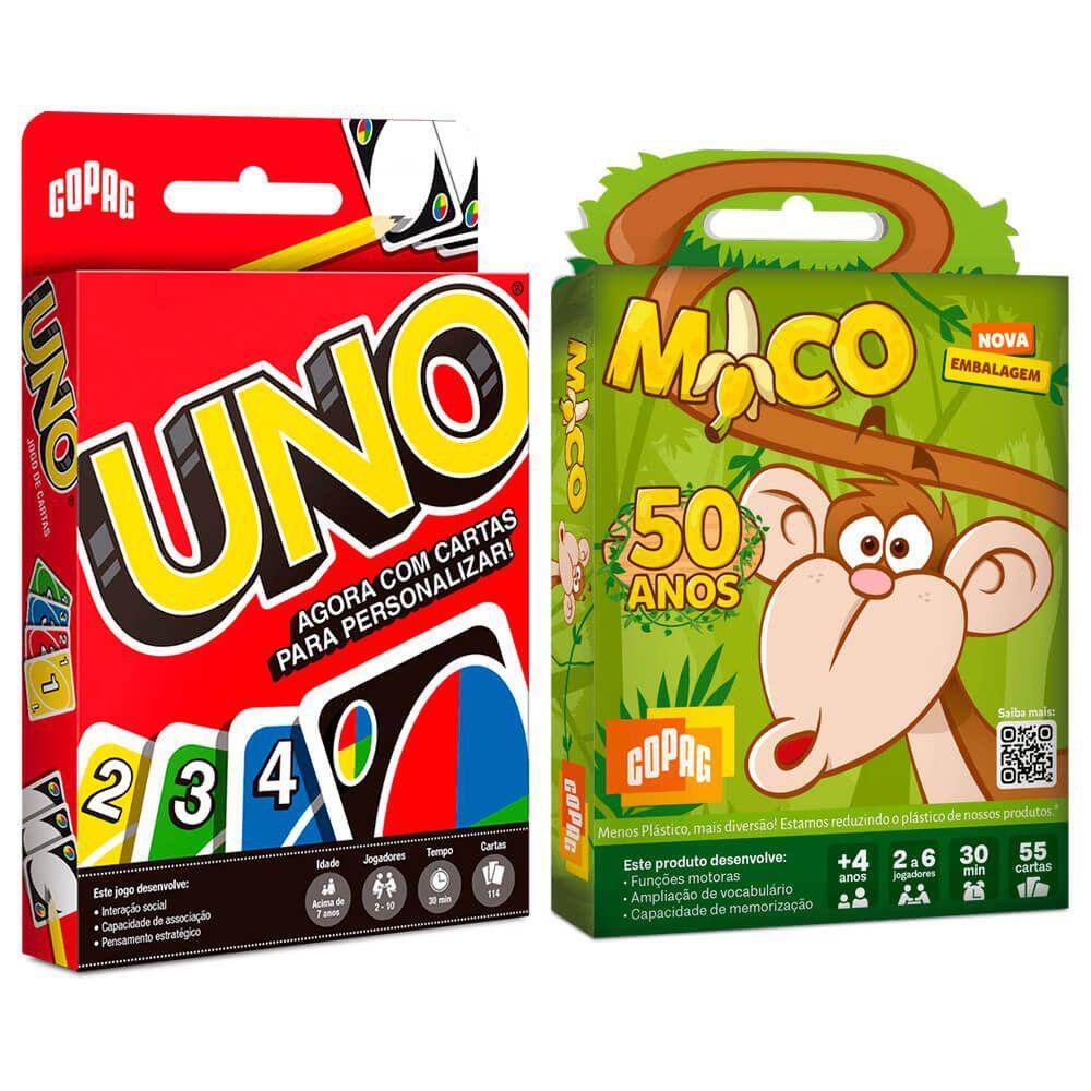 Kit 2 Jogos De Carta Uno