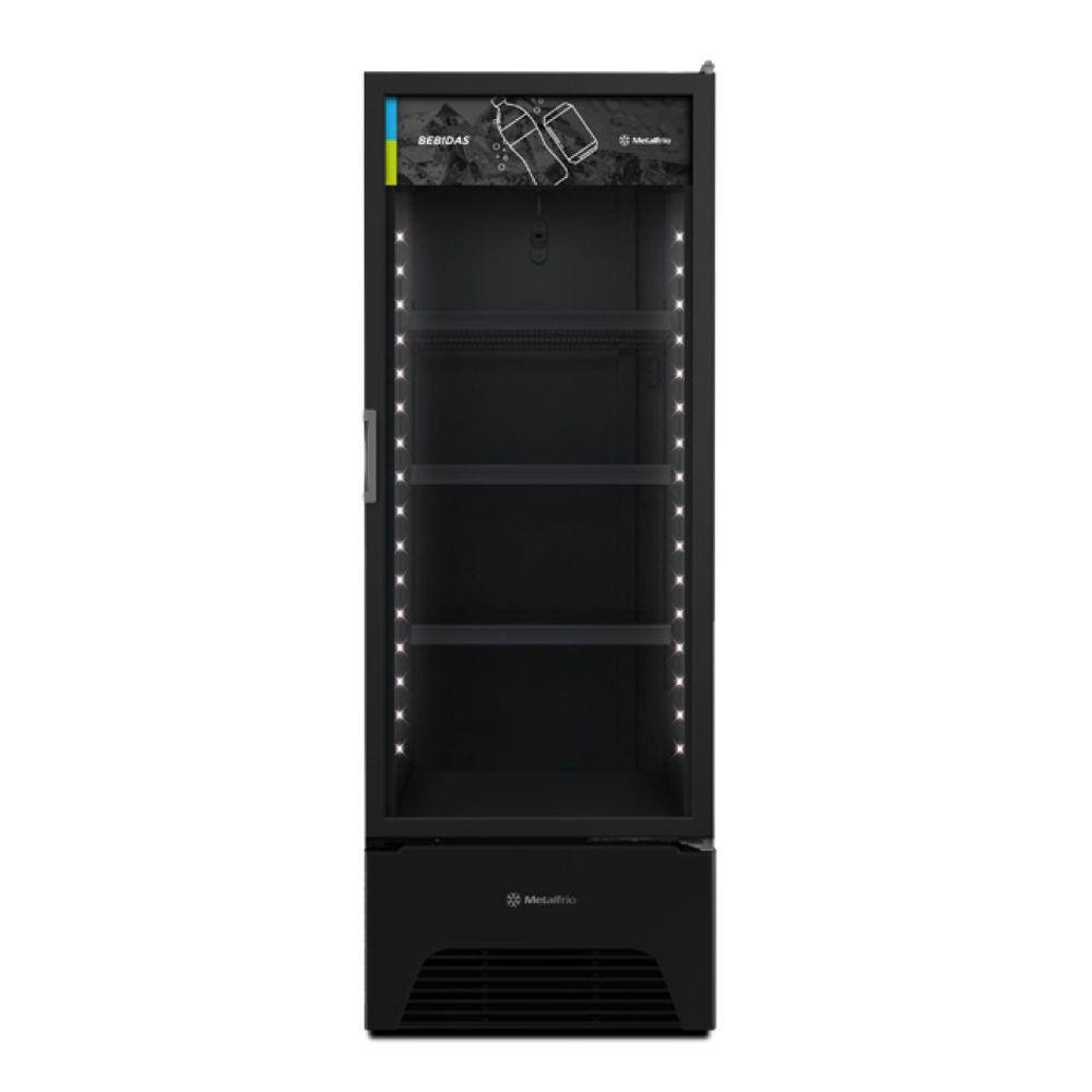 Refrigerador Expositor Vertical Metalfrio All Black 343 Litros VB28R ...