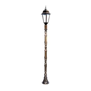 Poste Colonial De Jardim Blumenau De Alumínio Fundido 246Cm
