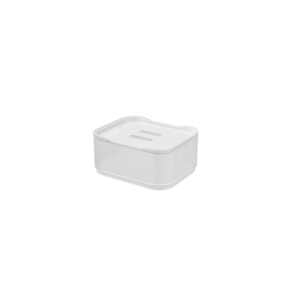 Cesta Organizadora com Tampa Pequena Coza Fit 18,5 x 15 x 8,3 cm Natural