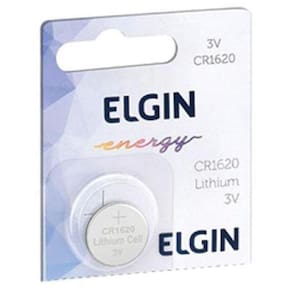 Bateria De Lítio Cr1620 Elgin 82303 - Unidade