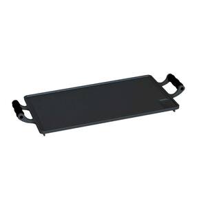 Bifeteira com alças de silicone Preto 28x46cm