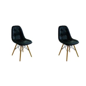 Conjunto 2 Cadeiras Botone Eiffel Rivatti Preto