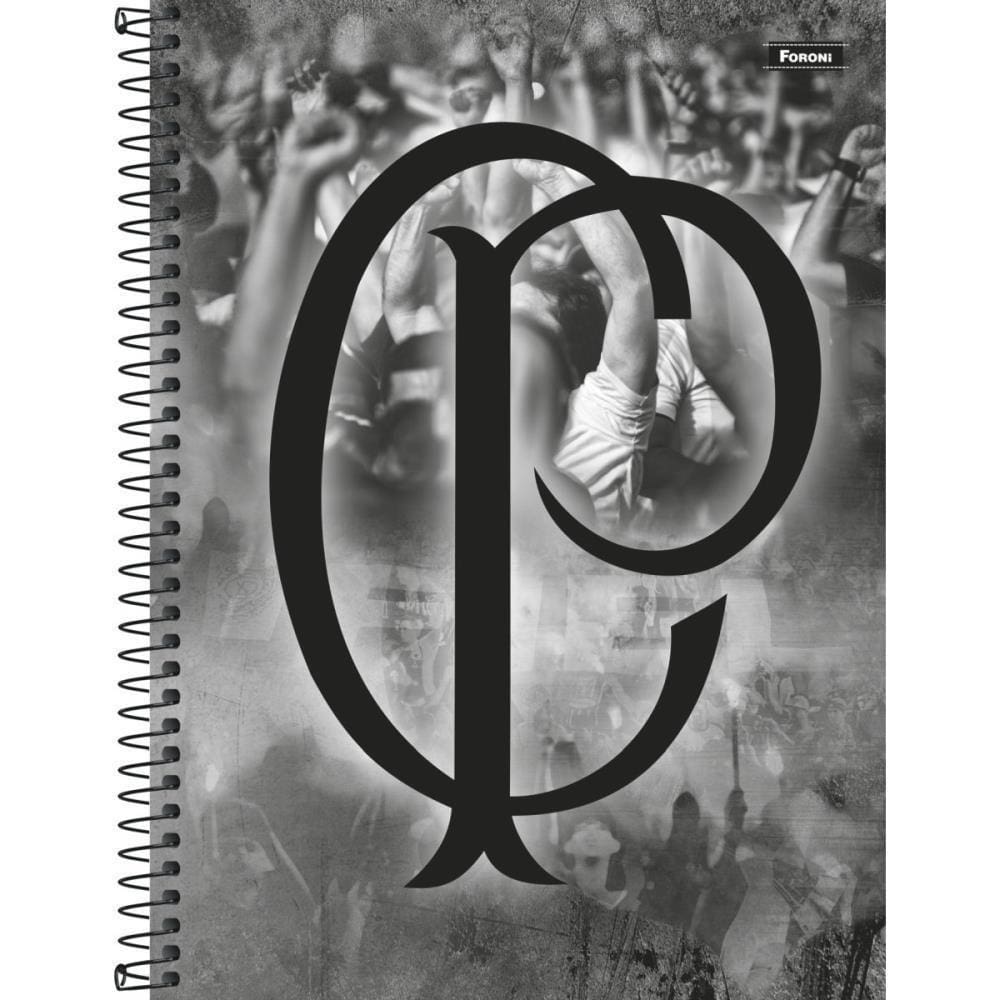Caderno 15X1 Capa Dura Corinthians 240Fls.