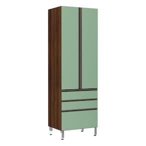 Paneleiro Torre 70cm 2 Portas 2 Gavetas 1 Gavetão Jade Luciane Móveis