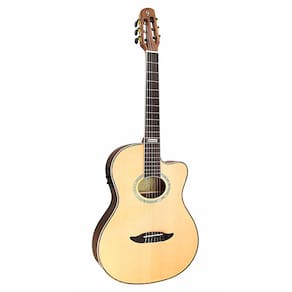 Violao Giannini Gnf-3 Ceq Ns E/A Nylon Cutaway Natural Satin