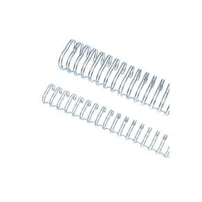 Wire-o Garra Duplo Anel 3/4" para 140 fls A4 2x1 Prata(Silver) 50 und