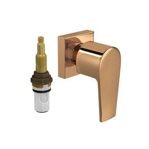 Acabamento para Registro de Pressão 1/2" e 3/4" com Mecanismo 1/2 Volta Level Red Gold - Deca