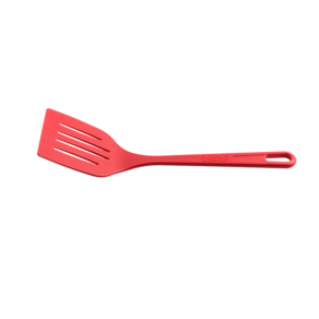 Espátula Perfurada Brinox Em Nylon 31 cm Vermelho