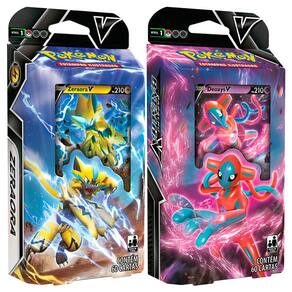 Pokemon Tcg Box Deoxys Ou Zeraora Vmax E V-astro Deck Copag