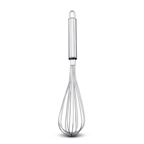 Batedor Manual Fouet Profissional Brinox Top Pratic 31 cm Aço Inox
