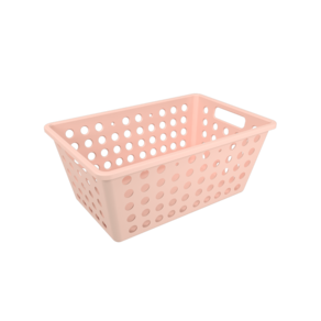 Cesta Organizadora Coza One 4,4 Litros 28,8 x 19,1 x 12,3 cm Rosa Blush