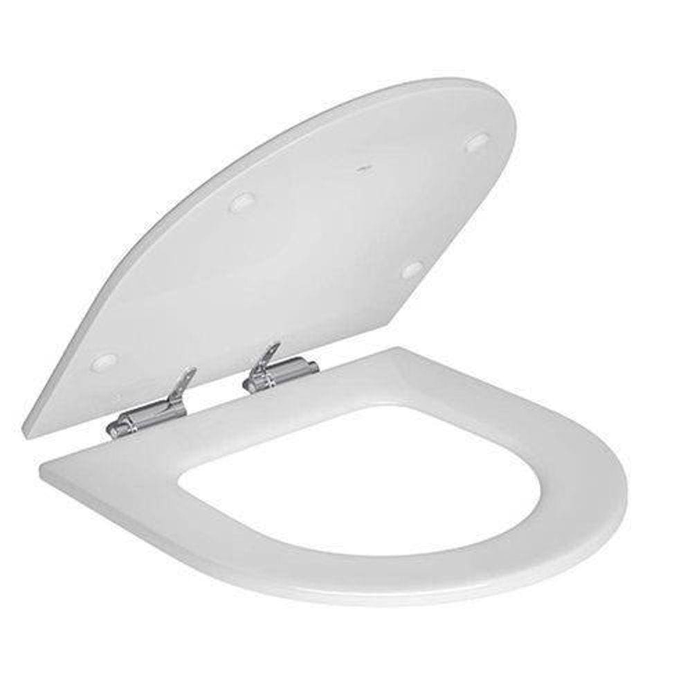 Assento Poliester Slow Close Wish AP.287.17 Branco - Deca