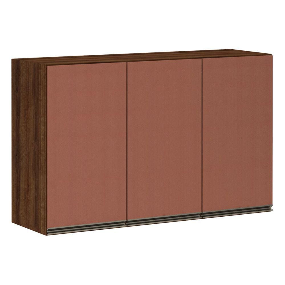 Armário Jade para Cozinha 120 cm 3 Portas Luciane