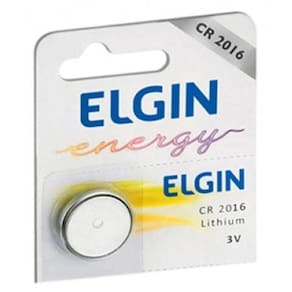Bateria De Lítio Cr2016 Elgin 82191 - Unidade