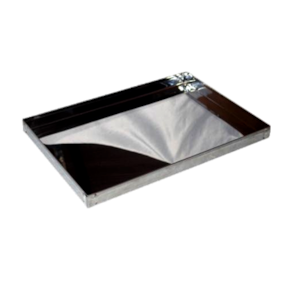 Tabuleiro Assadeira Bandeja e Forma em Aço Inox 33x48cm