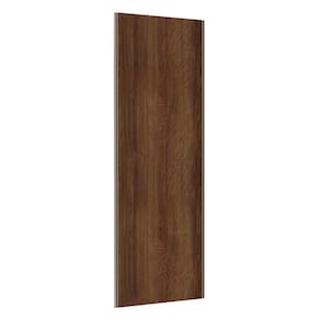 Porta de Correr Closet 80cm com Puxador Perfil Champagne e Kit Ferragem Prime Luciane Móveis