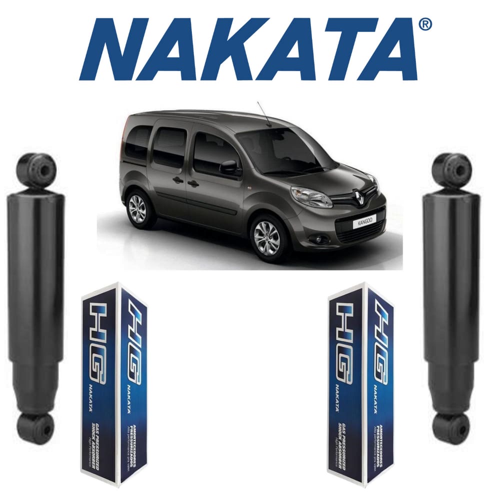 02 Amortecedor Nakata Traseiro Novo Kangoo 1.6 16v 2017
