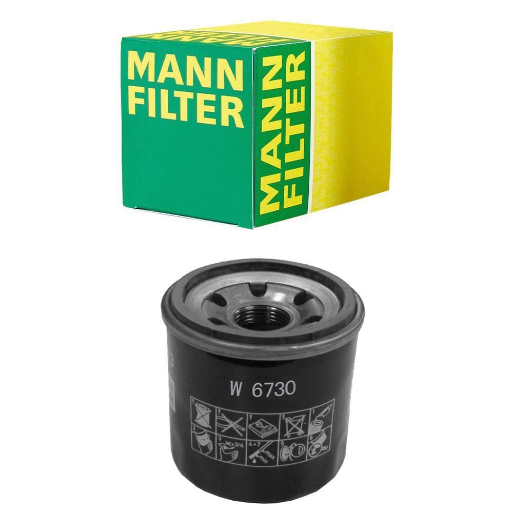Filtro Óleo Nissan Sentra Renault Clio Sandero MANN-FILTER