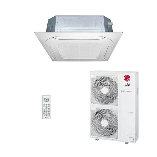 Ar-Condicionado Split Cassete 4 Vias Inverter LG 50.000 BTUs Quente/Frio 220V Monofásico