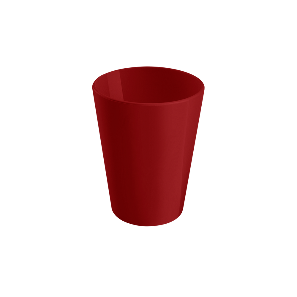 Copo Cônico Coza Casual 300 ml Vermelho Bold