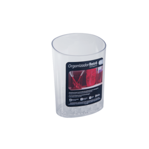 Escorredor De Talheres Coza Glass 11,7 x 8,1 x 16,2 cm Cristal