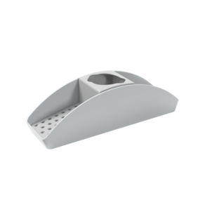 Organizador de Pia Coza Basic 32,2 x 8,6 x 9,1 cm Cinza Frio