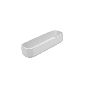 Organizador de Gavetas Pequeno Coza Perfect 16,8 x 5,5 x 3,4 cm Branco