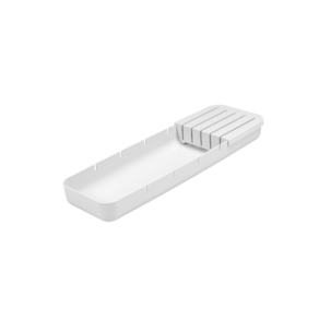 Organizador de Facas Coza Perfect 11,6 x 35 x 3,7 cm Branco