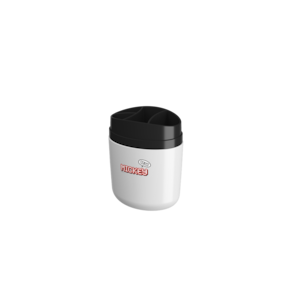 Porta escova de dentes Coza preto/branco plástico - produto licenciado Disney - 10,6 x 7,7 x 15,4 cm