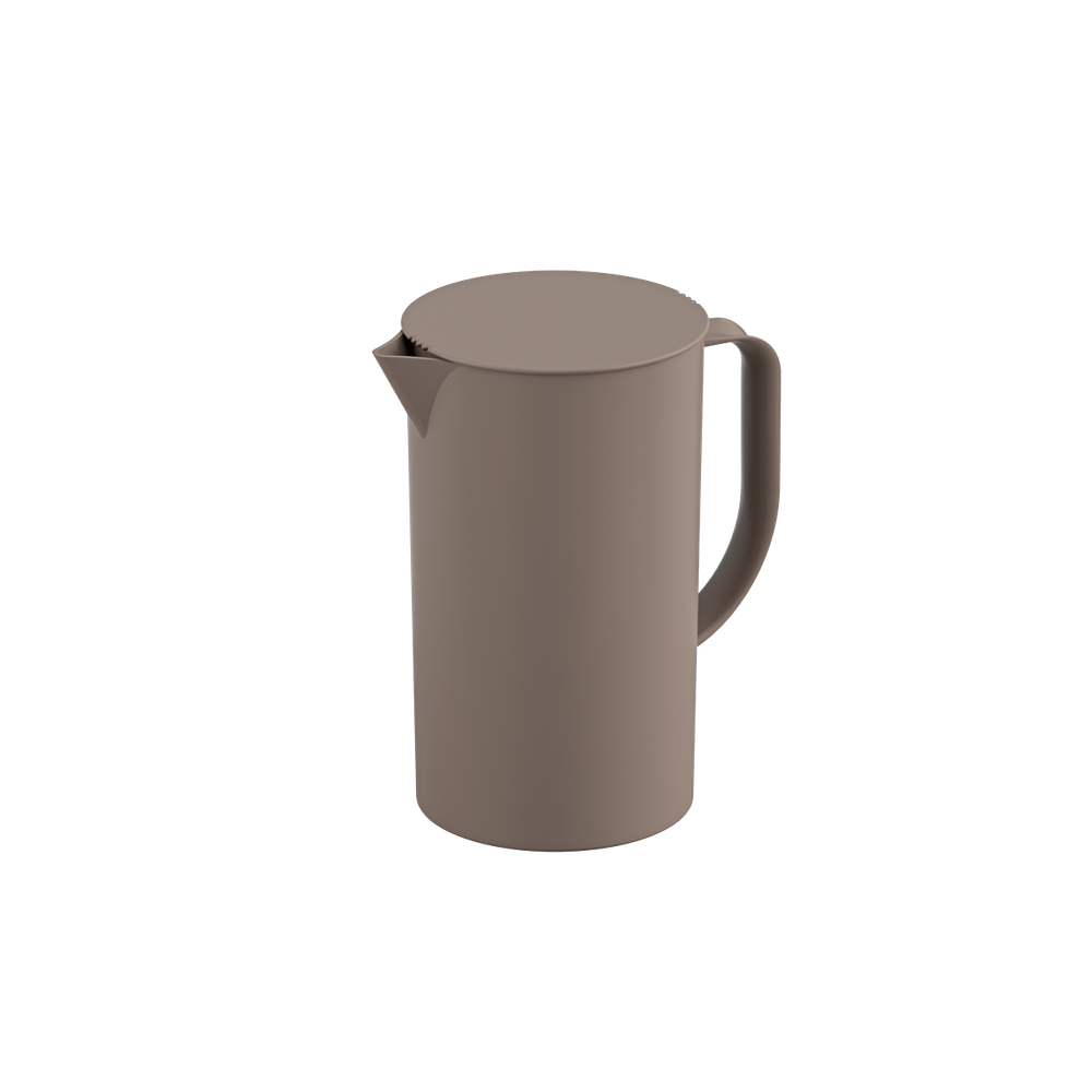 Jarra Com Tampa Coza Casual 2 Litros Warm Gray