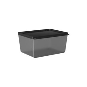Pote Coza Basic 2,2 Litros Preto Fumê