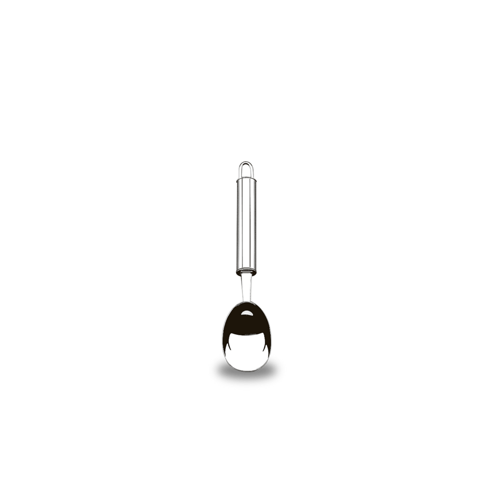 Colher Para Sorvete Brinox Top Pratic 21,5 cm Aço Inox