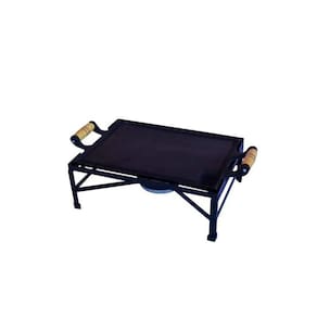 Rechaud Bifeteira Ferro Fundido Álcool 01 Fogareiro 37x27cm