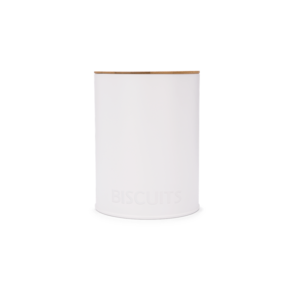 Porta Mantimentos Biscoitos Canister Haus Concept 13,9 x 17,5 cm Branco