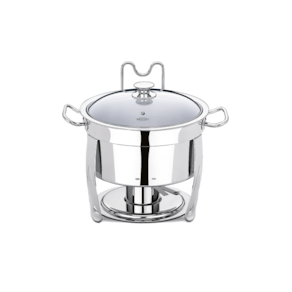 Rechaud Redondo Brinox Savoy 8 Litros 33 x 43 cm Aço Inox