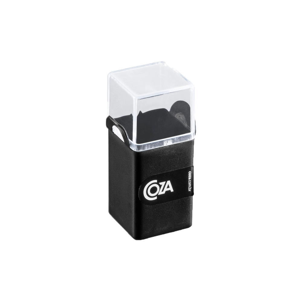 Paliteiro Coza Casual 5 x 4 x 9,5 cm Preto