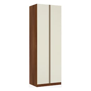 Guarda Roupa Solteiro 2 Portas 3 Gavetas 80 cm Prime Luciane Móveis