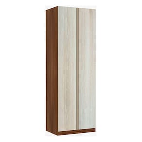 Guarda Roupa Solteiro 2 Portas 2 Cabideiros 80 cm Prime Luciane Móveis
