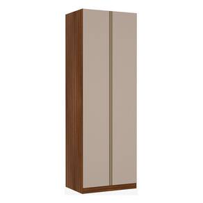 Guarda Roupa Solteiro 2 Portas 3 Gavetas 80 cm Prime Luciane Móveis