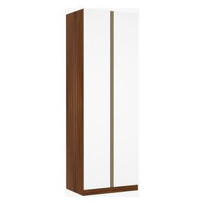 Guarda Roupa Solteiro 2 Portas 2 Cabideiros 80 cm Prime Luciane Móveis